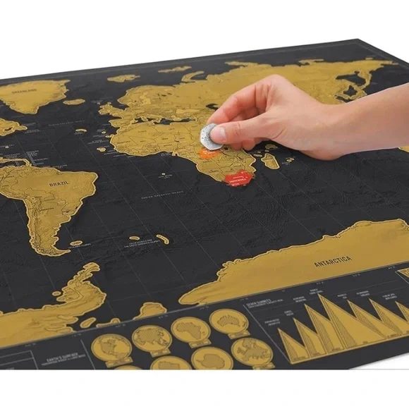 Deluxe Edition Scratch Map - Picture 6 of 6